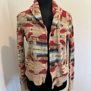 Denim & Supply Ralph Lauren Multicolor Cardigan
